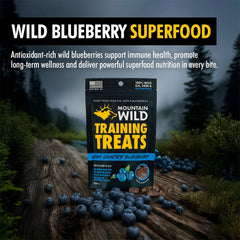 Proteína Mountain Wild de alce y venado para perros fuertes.