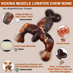 MOXIKIA mordedor nylon duradero para perros grandes y fuertes.