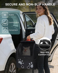 Moysoon mochila para gato con reflectores para mayor visibilidad