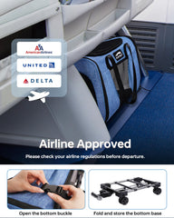 Moysoon transportín apto para cabina, certificado para uso en aerolíneas.