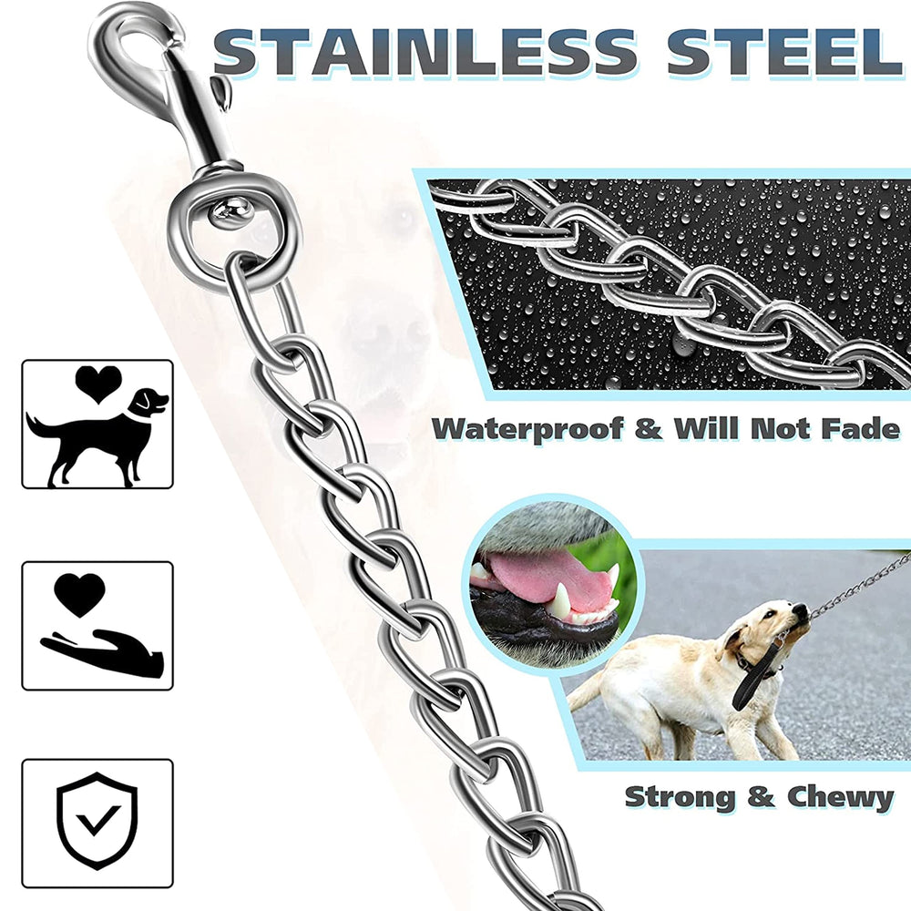 MOZETO clip de collar, doble-extremo, conecta collar y arnés con facilidad