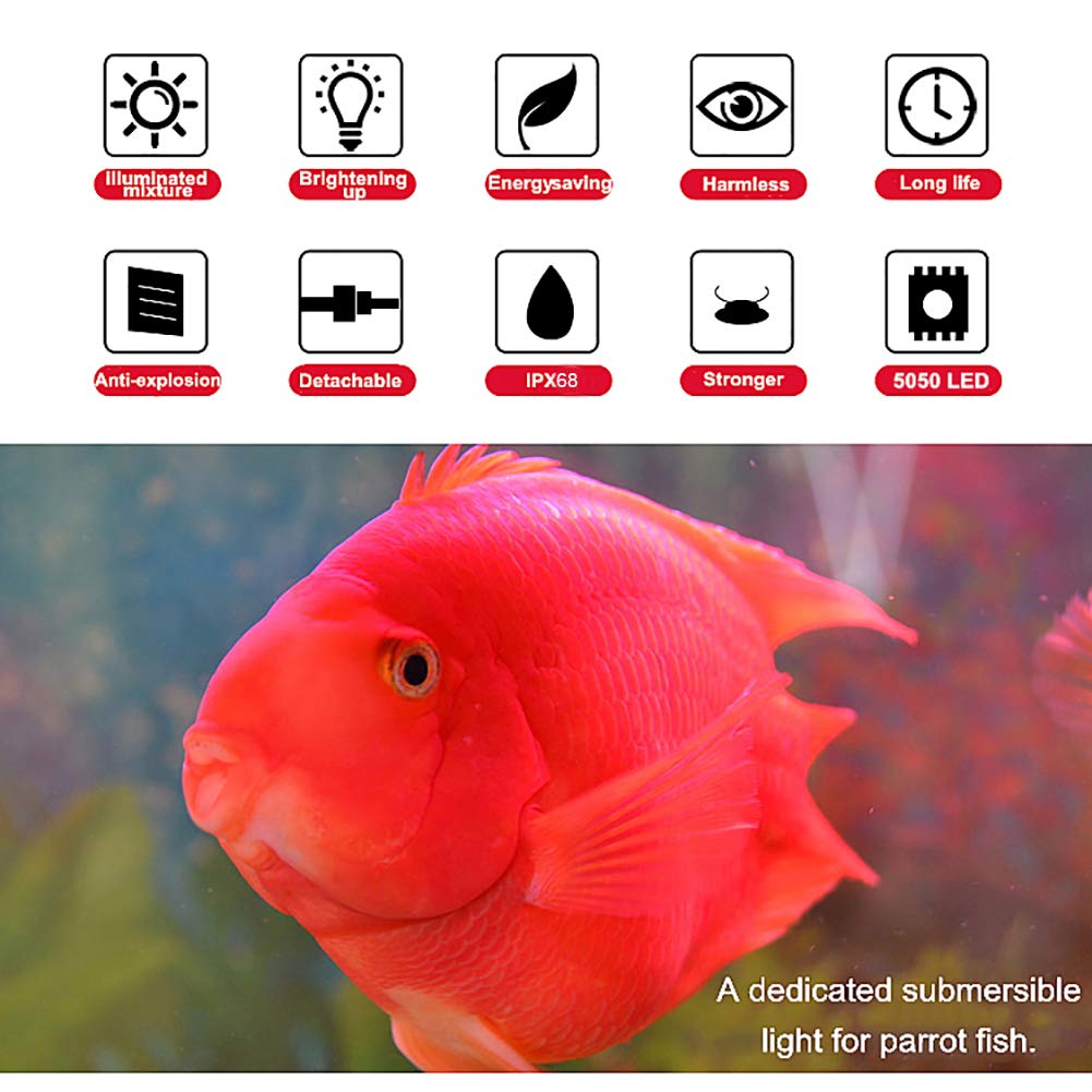 MQ 20 control remoto para ajustar brillo y colores en el acuario