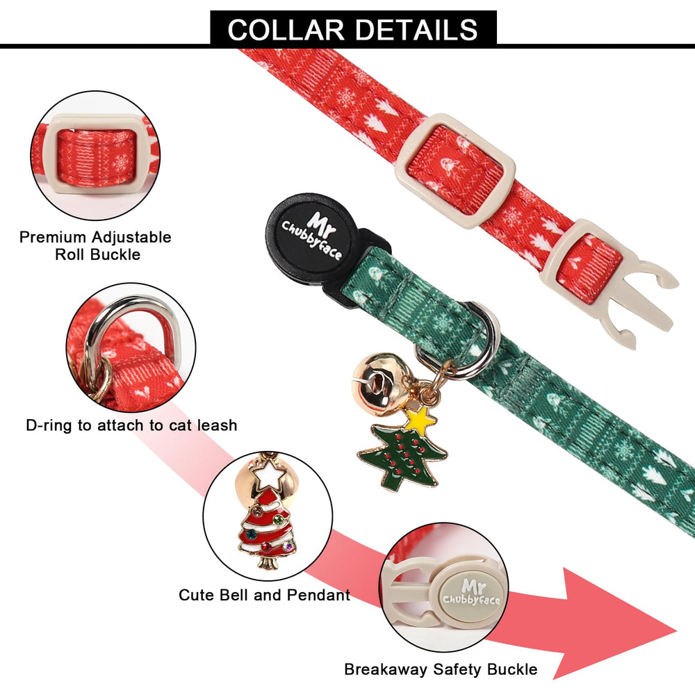MR.CHUBBYFACE collar con hebilla de rodillo y ajuste personalizable.