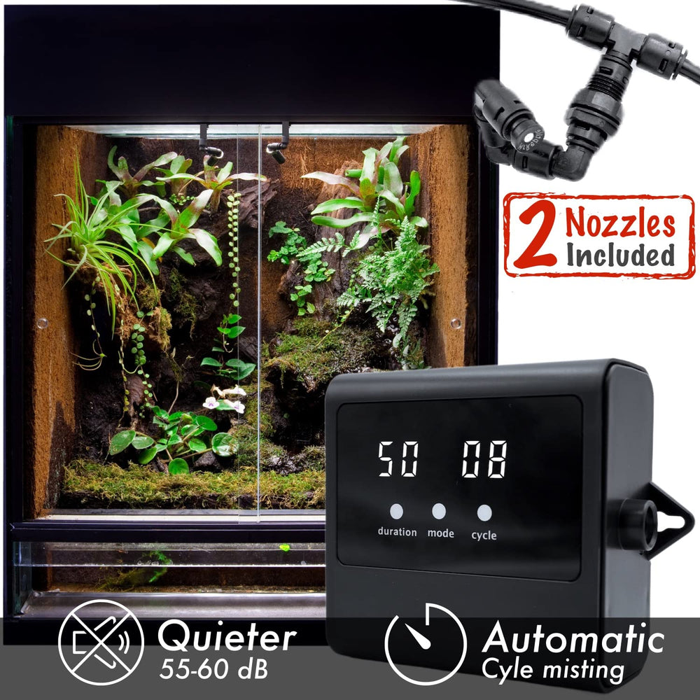MRREPTILE bomba micro impulsora silenciosa para uso diurno sin ruidos.