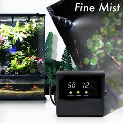 MRREPTILE intervalo de niebla ajustable para riego personalizado.