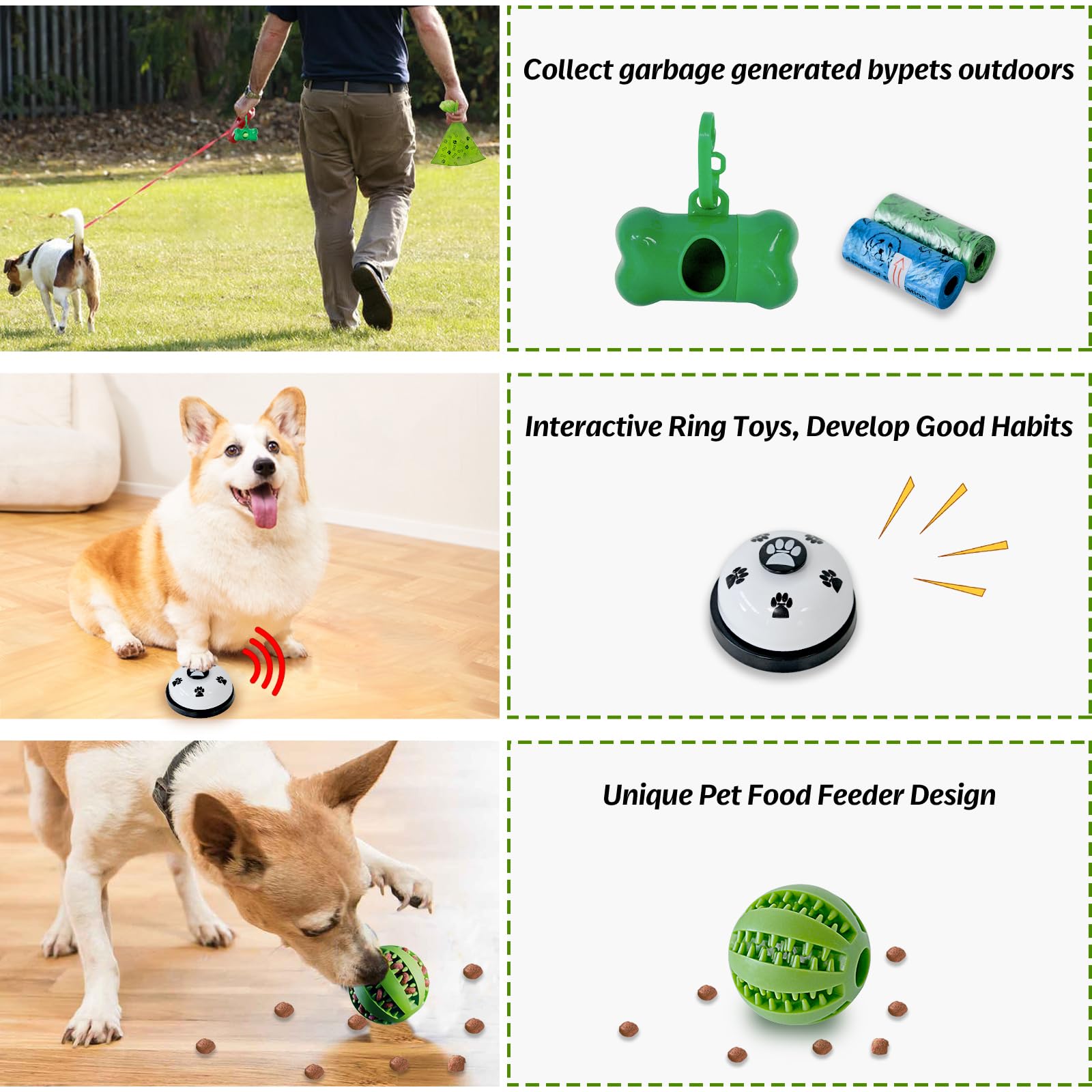 Bola de premios para perros de la marca MRSOHRET que estimula la mente