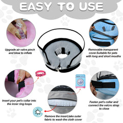 Cono MRSOHRET con cubierta transparente desmontable para mejor protección sin limitar la visión