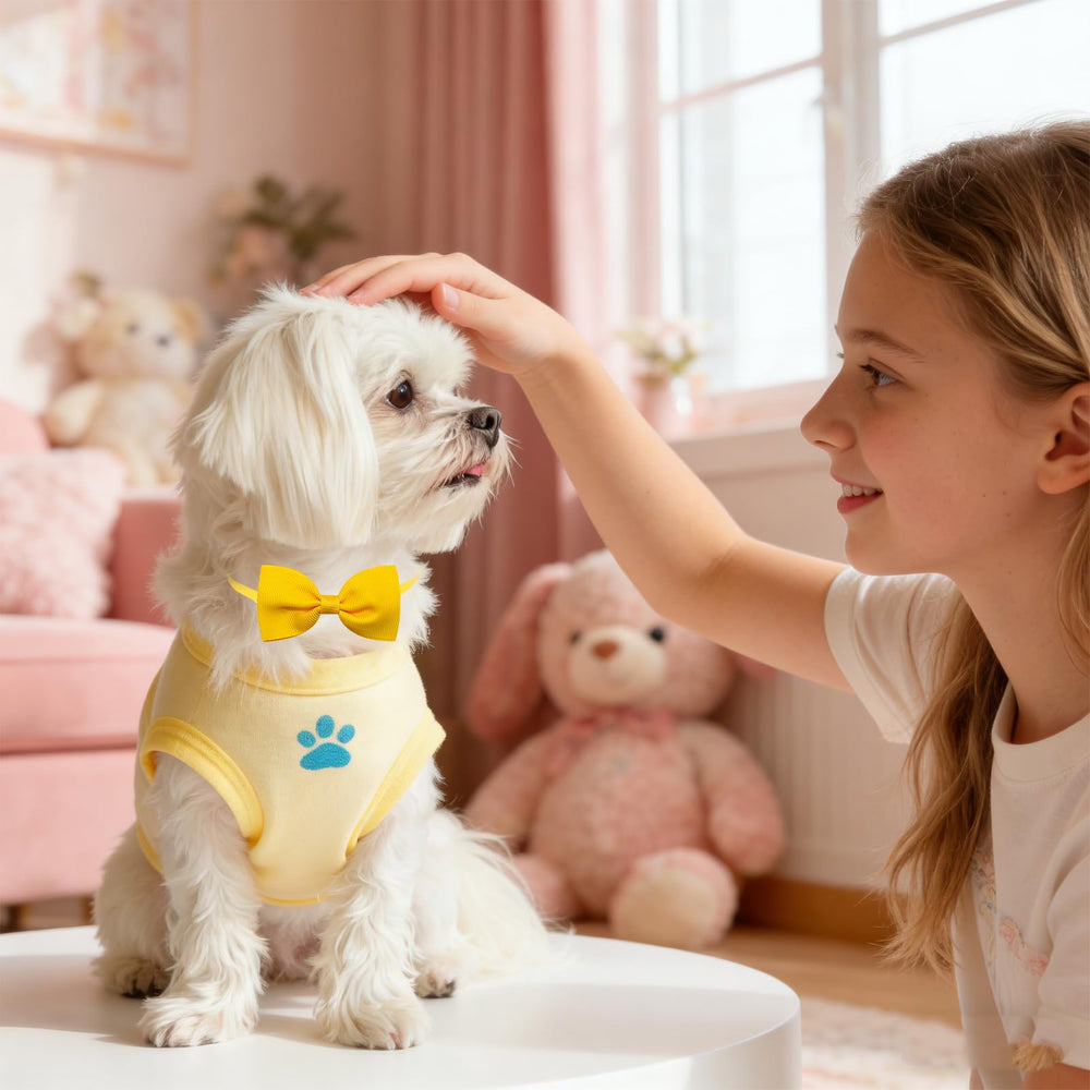 Lazo de colores brillantes para perro de Mruq Pet, estilo y diversión.