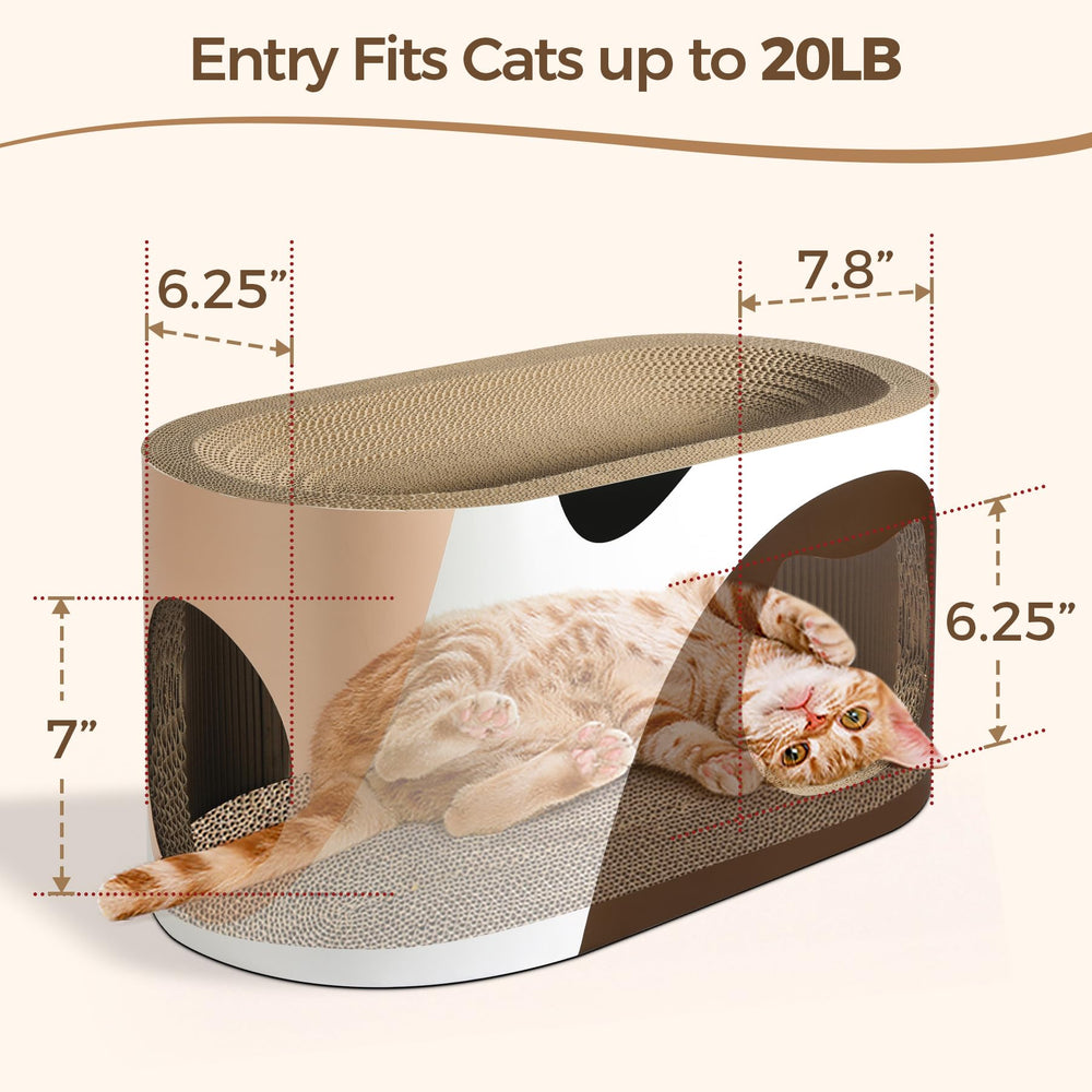 MSBC Big Cat Scratcher Lounge: tamaño extra grande para varios peludos.