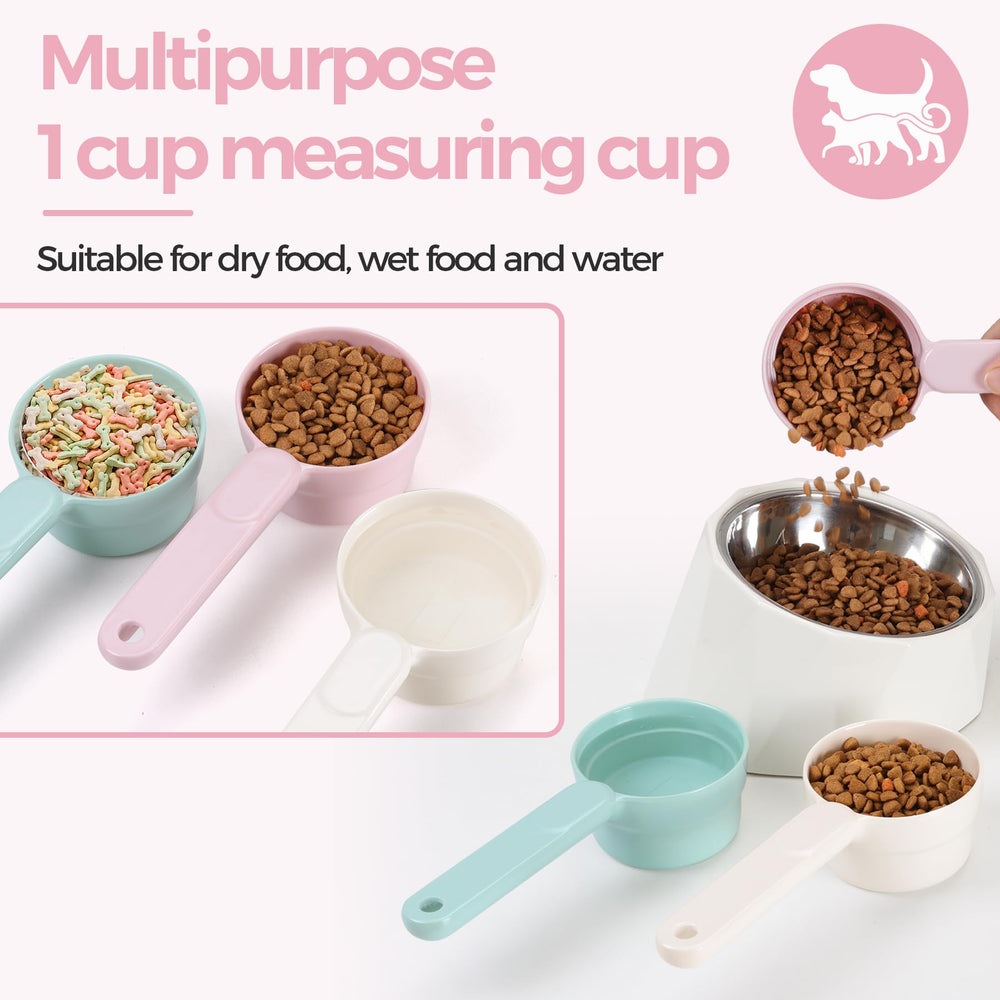 MSBC cucharón para perros, gatos y otros, uso doméstico práctico.