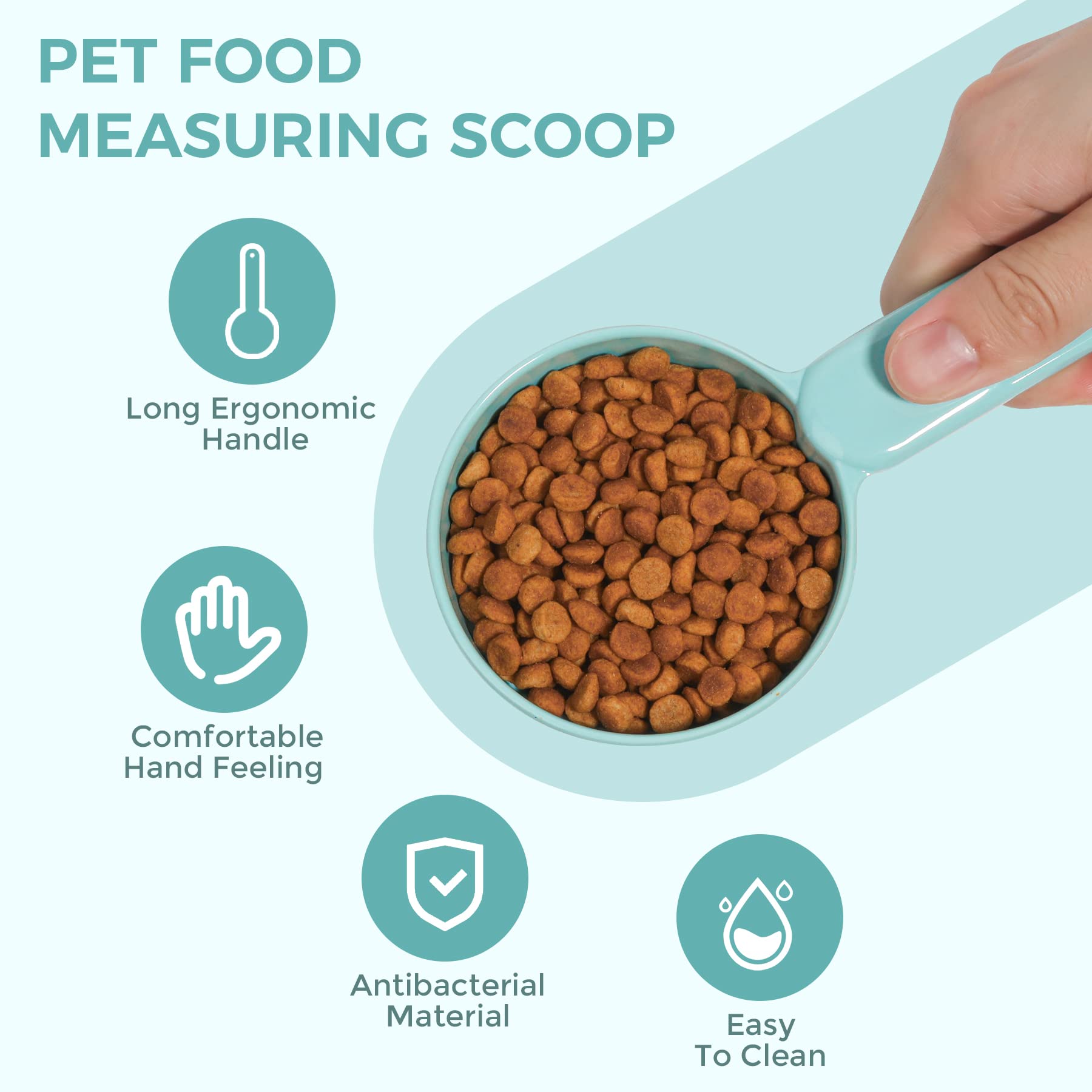 MSBC apto para comida seca o húmeda de mascotas.