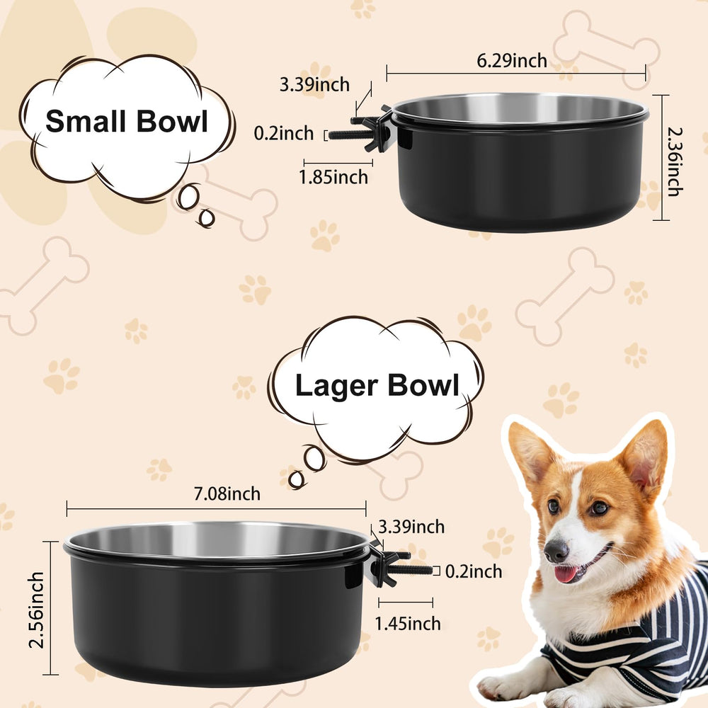 MultiOutools jaula para perros cuenco inoxidable; ajuste de altura para digestión cómoda.