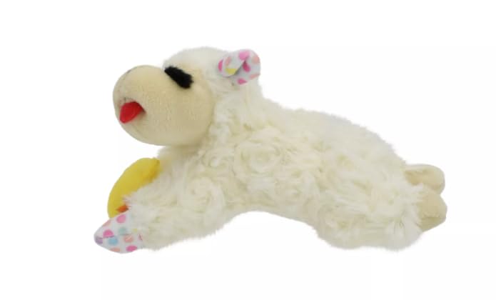 Multipet Lamb Chop con chirrido interno, anima el juego