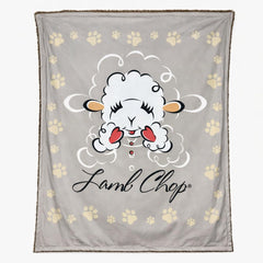Manta Lamb Chop de Multipet con diseño multicolor para juegos y descanso.