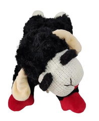Multipet Lamb Chop mini negro, detalle pelaje suave y resistente.