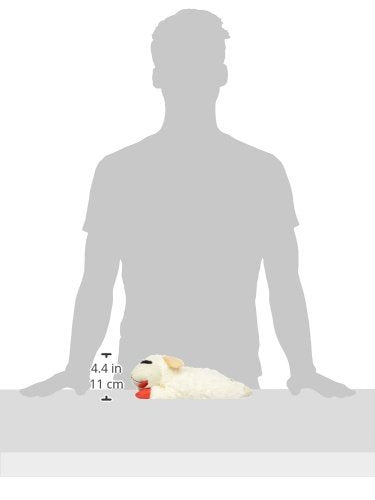 Multipet Lambchop, diseño rostro tejido, suave y fácil de abrazar.