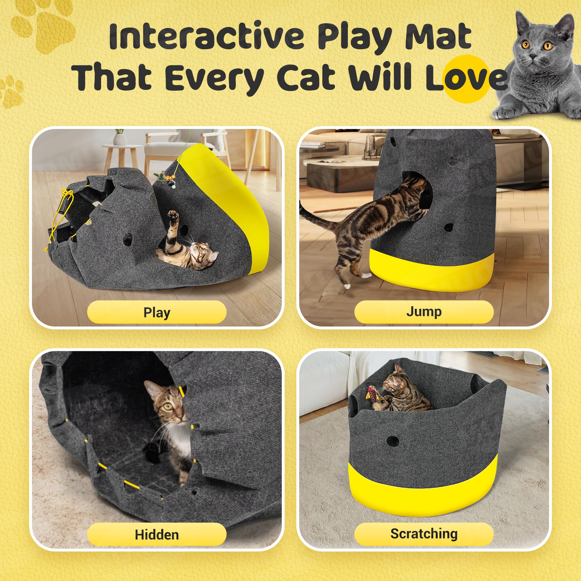 MUMUQ juego-interactivo-gato fomenta vínculo entre mascota y dueño
