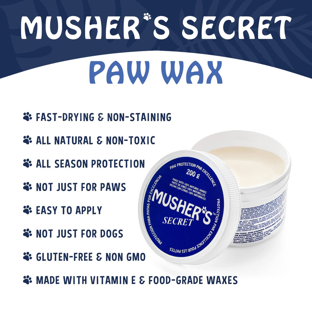 Patas suaves y protegidas gracias a Musher's Secret