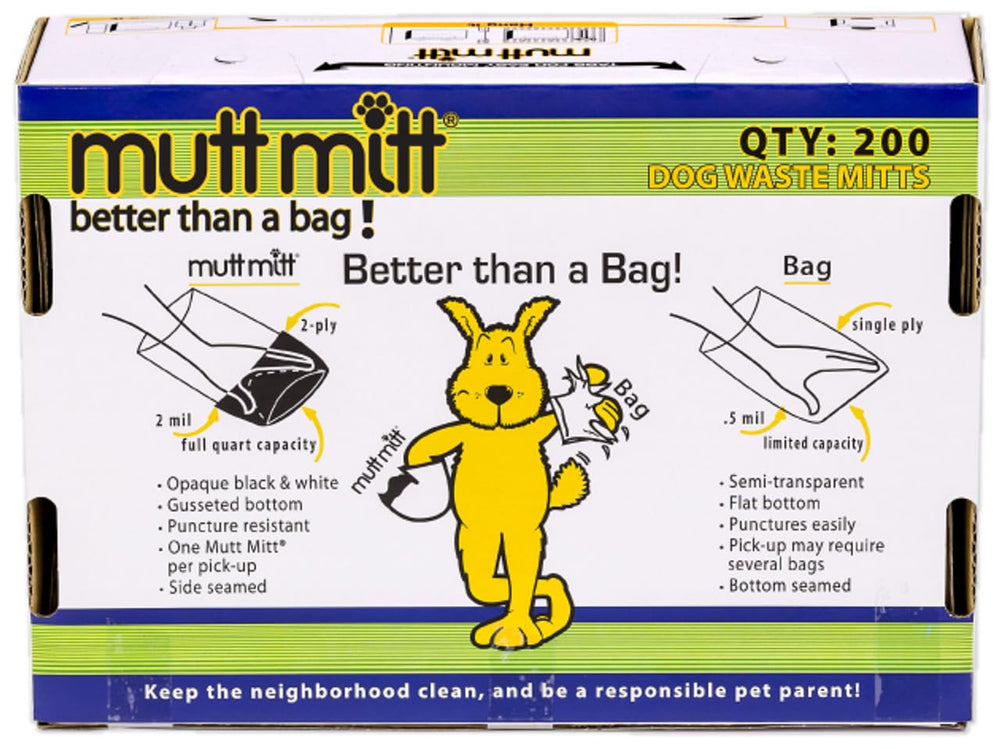 Mutt Mitt: calidad y valor para limpieza de espacios.
