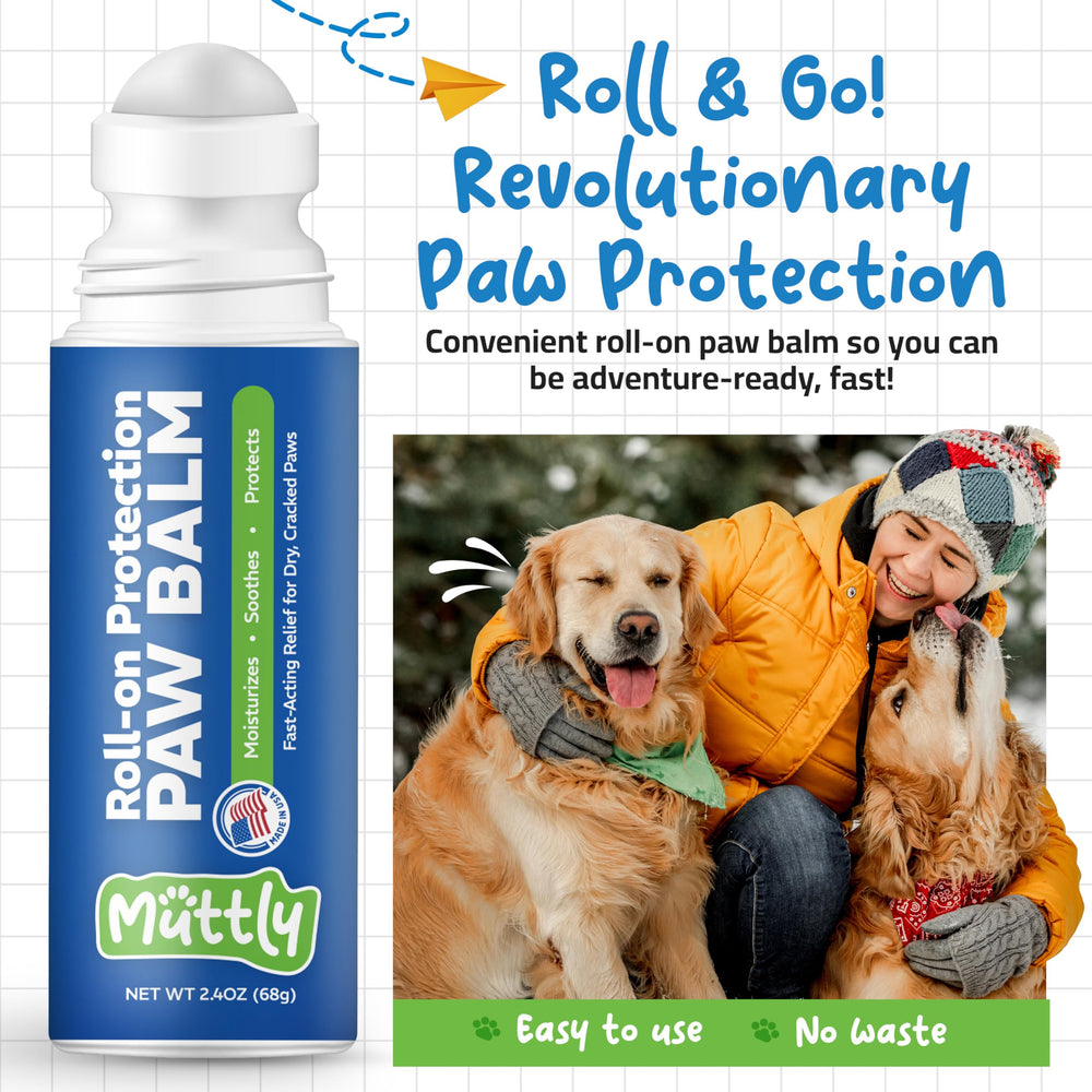 Muttly textura suave y fórmula con absorción rápida.