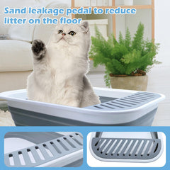 MUYG caja con pedal anti-salpicaduras para evitar derrames