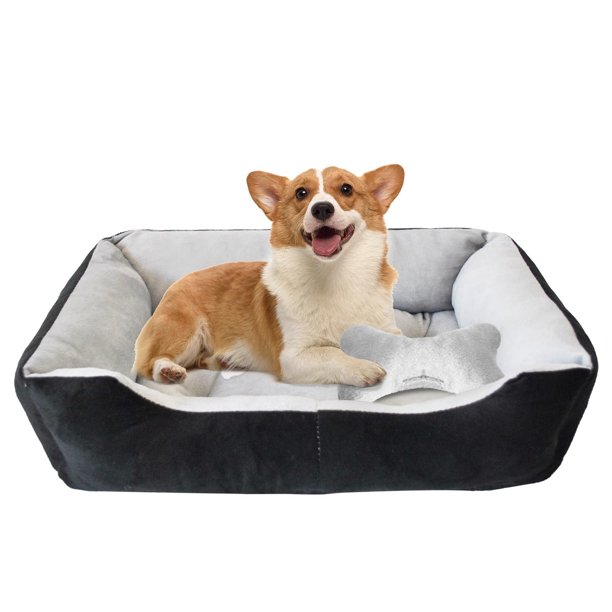 MUYG cama para perro pequeño con felpa para descanso cómodo en casa