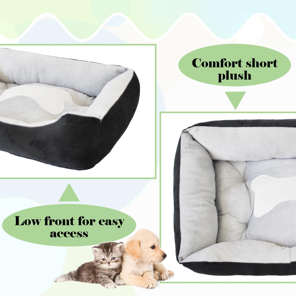 MUYG cama con textura suave de peluche para sueño reconfortante