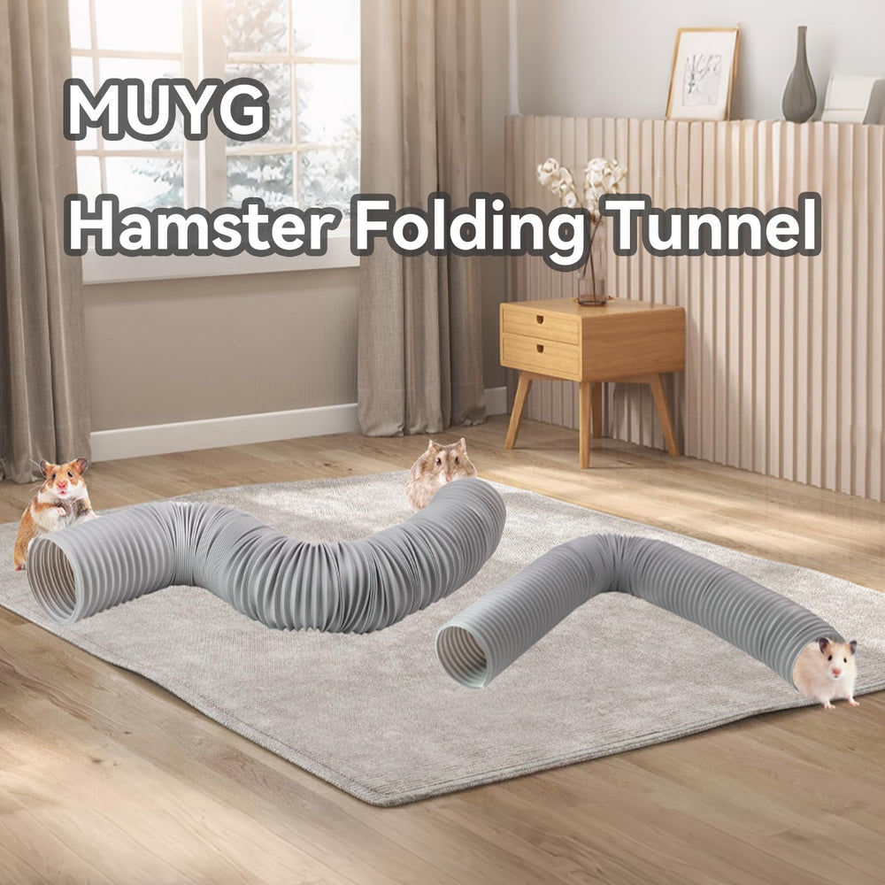 MUYG túnel plástico hámster extensible para jaula adaptable