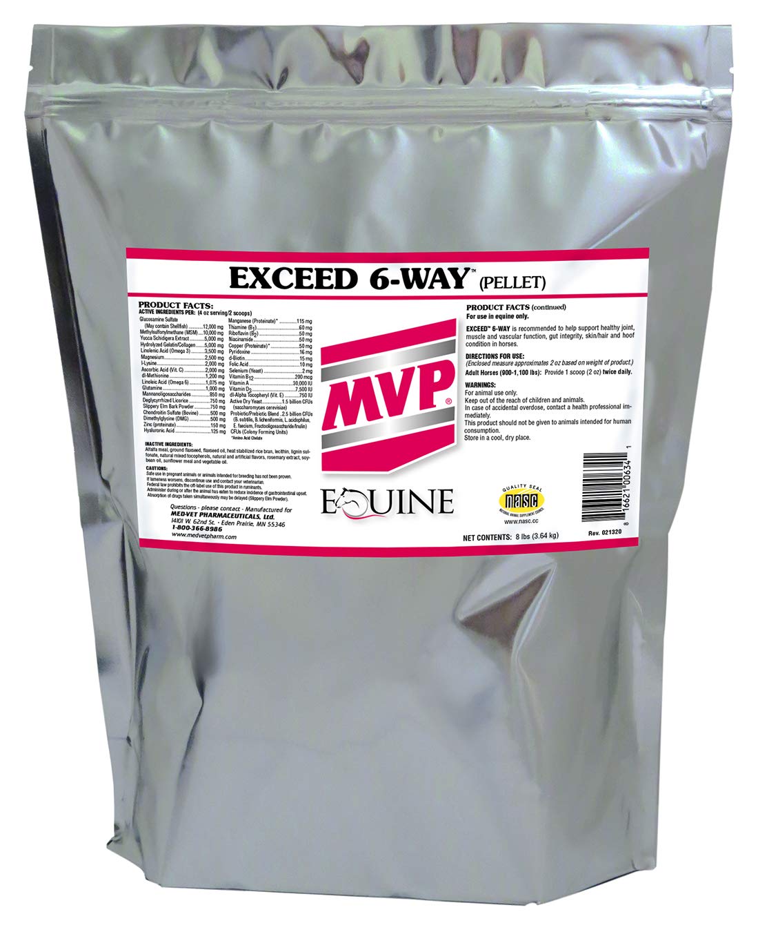 MVP Exceed 6-Vías Articulación: soporte para articulaciones durante el entrenamiento.