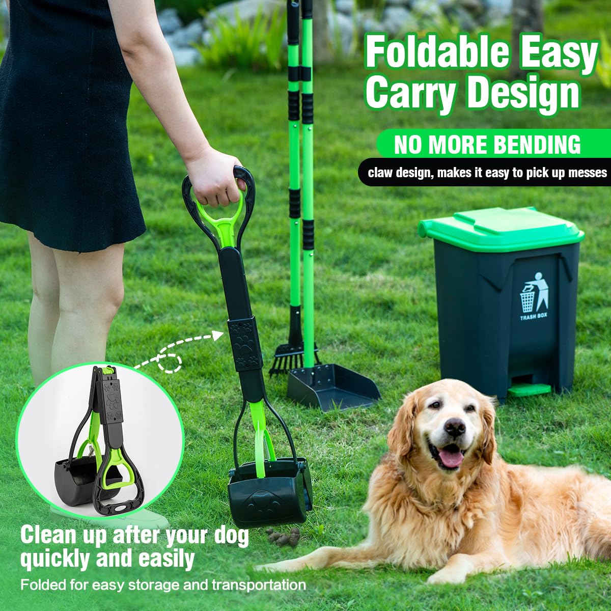 MXF diseño-claw-desplegable, ligero para llevar en paseos