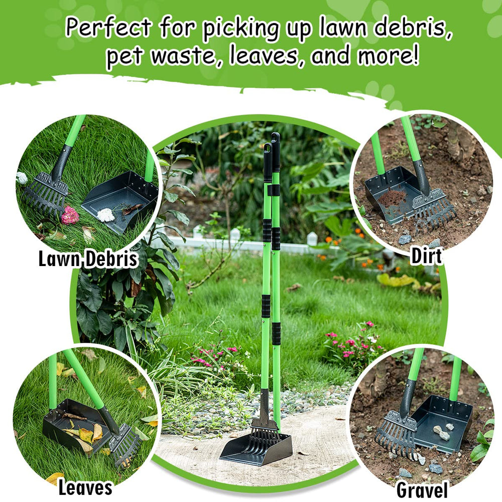 MXF mango largo reduce esfuerzo al recoger heces durante caminatas