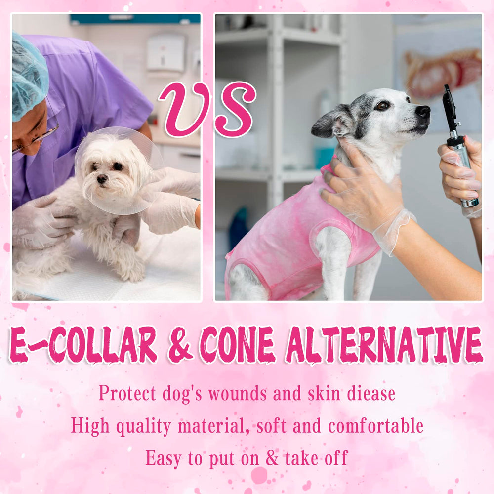 MXICNC tejido elastico transpirable del traje de recuperación para perro