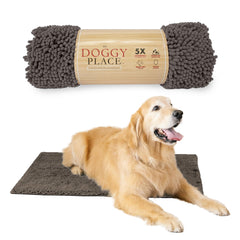 My Doggy Place: alfombra-barro-perro 36x26 para mantener suelos limpios tras paseos en invierno