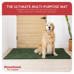 My Doggy Place alfombrilla-antideslizante, evita resbalones al entrar con las patas mojadas.
