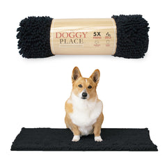 Tapete My Doggy Place Mat con absorcion-superior para mantener seco el suelo tras cada entrada.