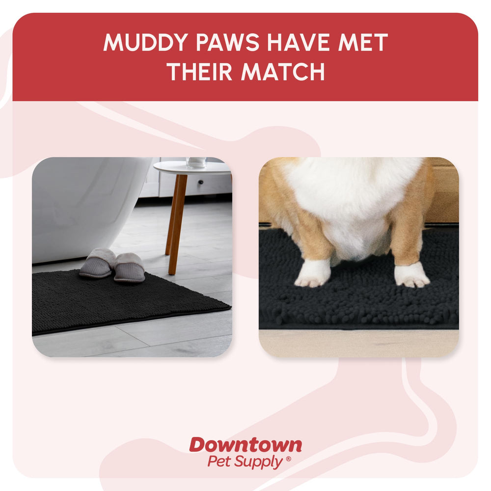 Tapete My Doggy Place Mat antideslizante-fondo: seguridad al entrar en casa.