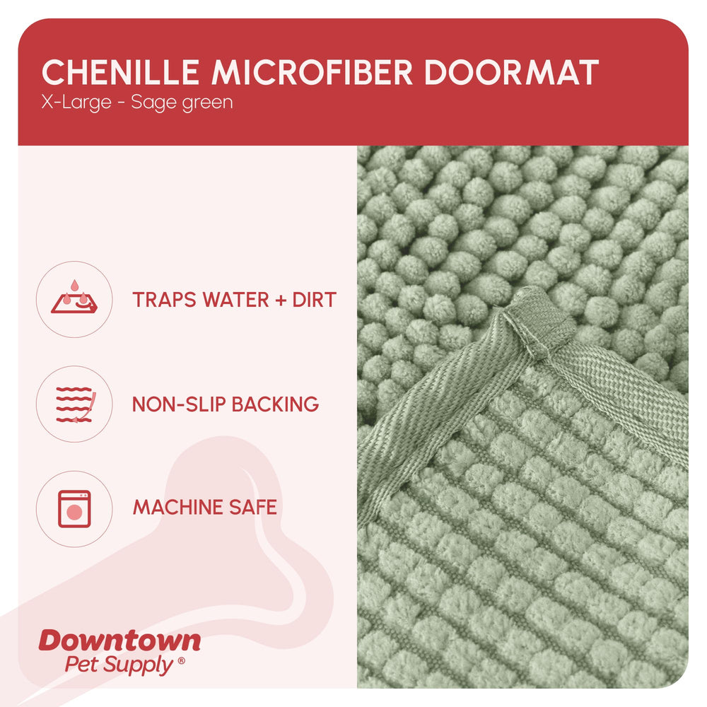 My Doggy Place Mud Mat absorcion superior: mantiene el piso seco tras paseos.
