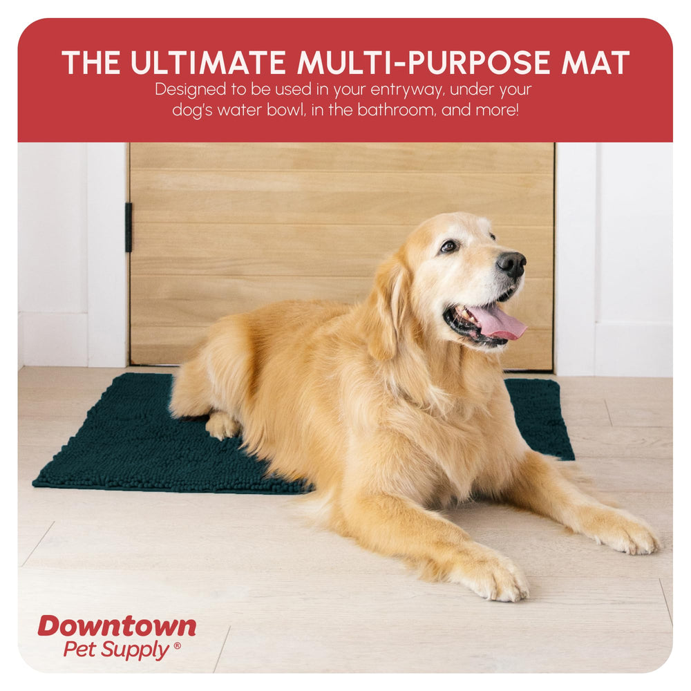 My Doggy Place Mud Mat Teal, base antideslizante para más seguridad