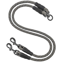 Mycicy doble correa acoplador sin enredos para paseos tranquilos.