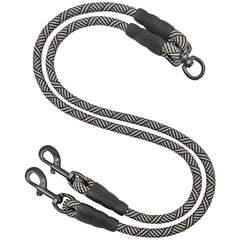 Mycicy doble correa acoplador sin enredos para paseos tranquilos.