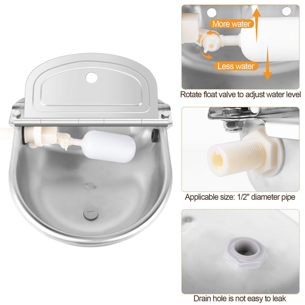 MYFAMIREA bebedero apto para interior y exterior