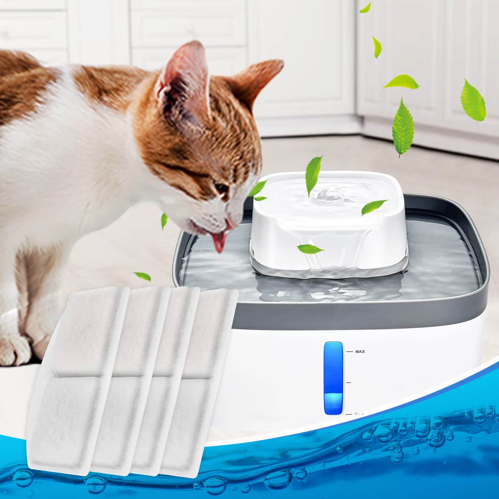 Filtros compatibles con fuentes de 3 litros para hogares.
