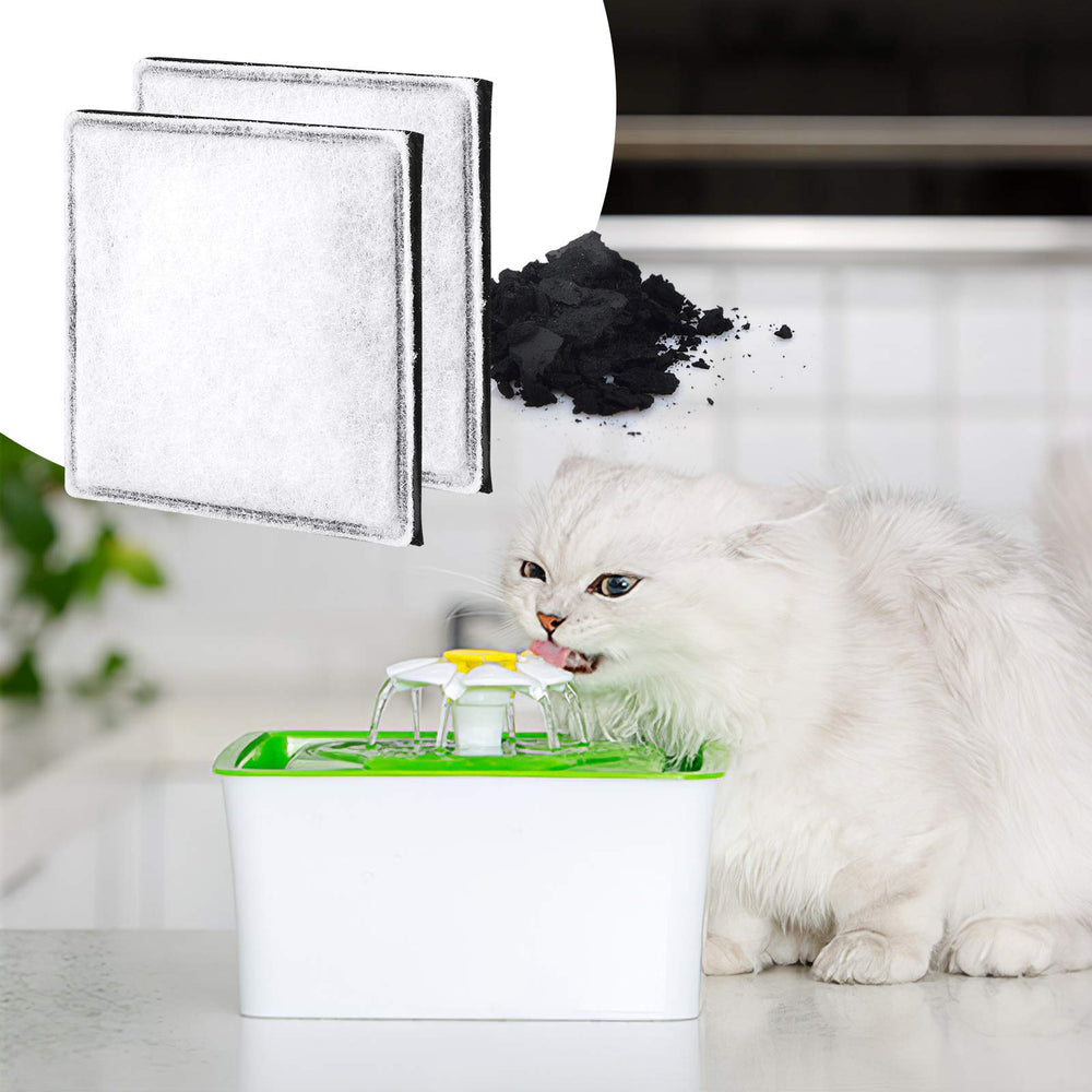 MyfatBOSS filtros compatibles Catit Mini Flower: mejora la filtración para tu mascota