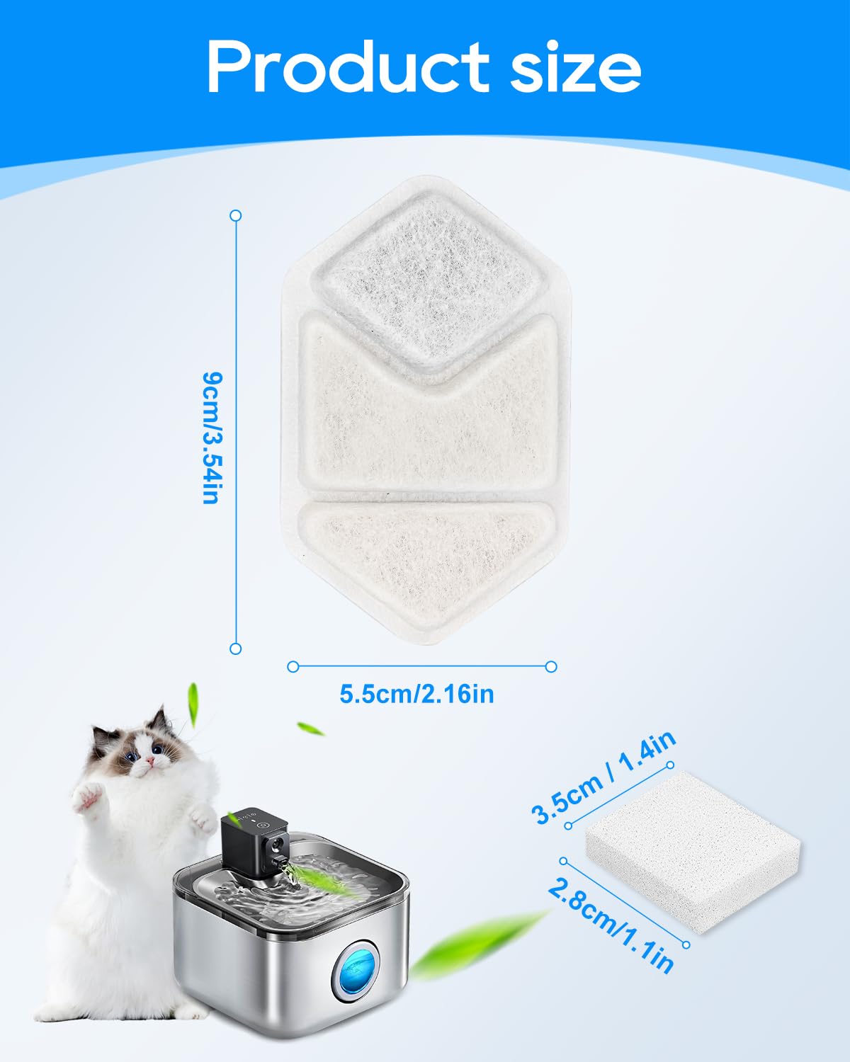 Mantenimiento sencillo con filtros MyfatBOSS, instalación rápida sin herramientas.