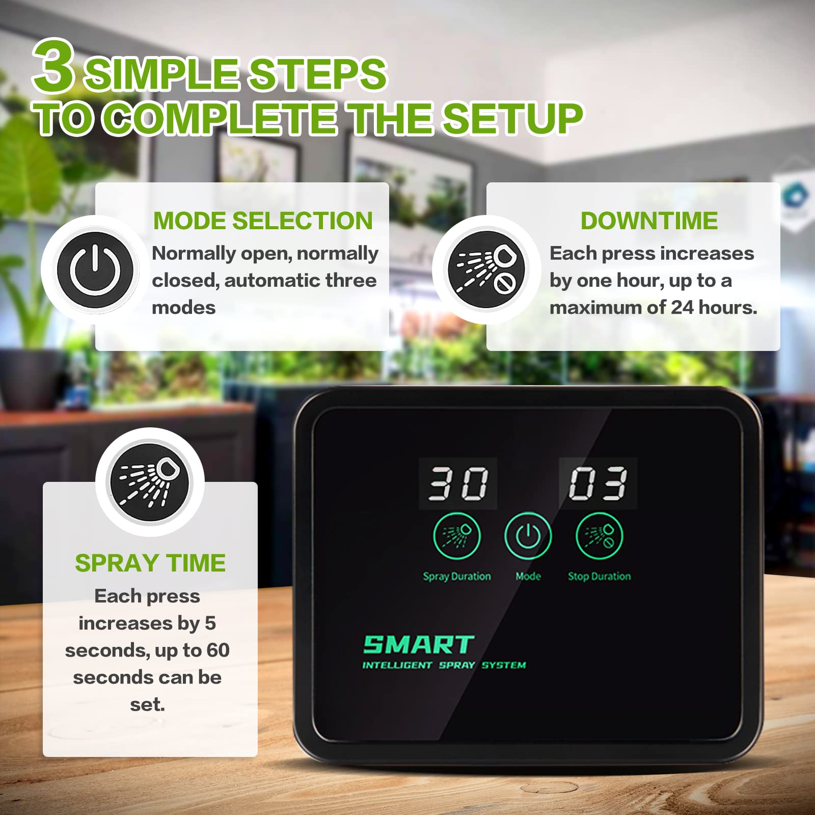 MYGIIKAKA Sistema inteligente de niebla para ciclos de riego automáticos