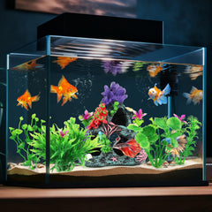 MyLifeUNIT plantas-artificiales-purpuras: color y profundidad visual.