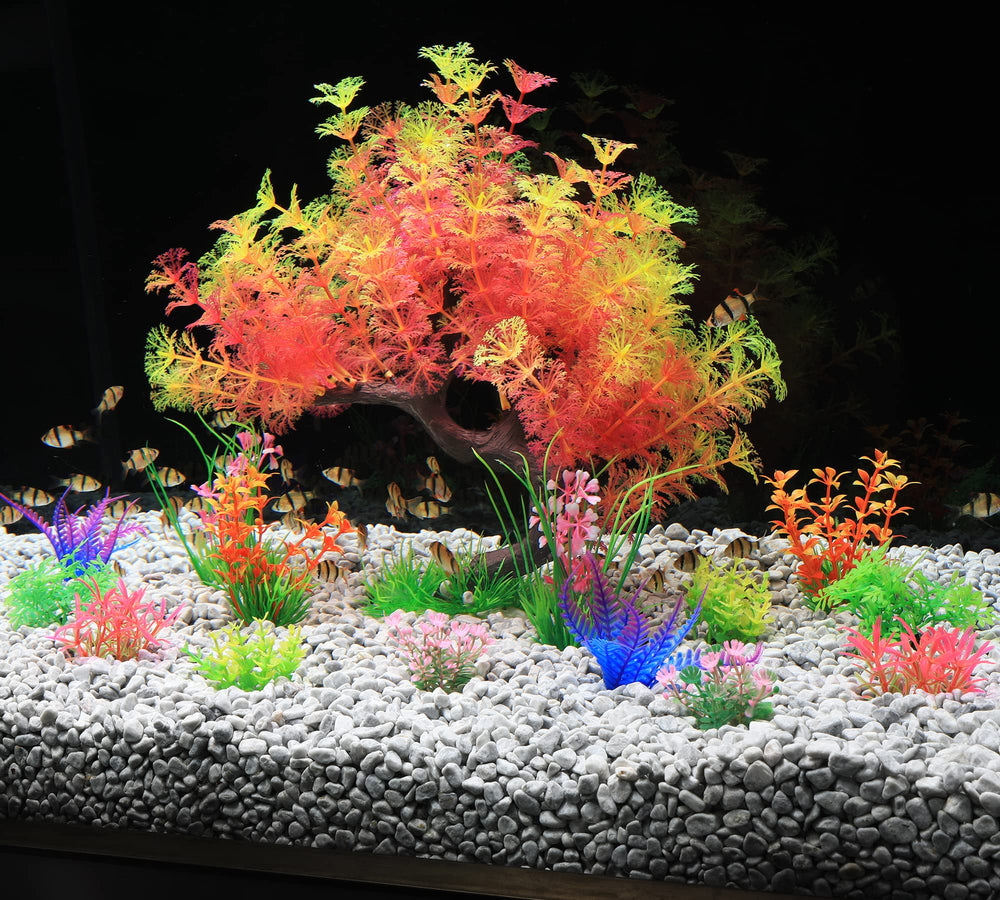 MyLifeUNIT conjunto de 15 piezas rosa para acuario