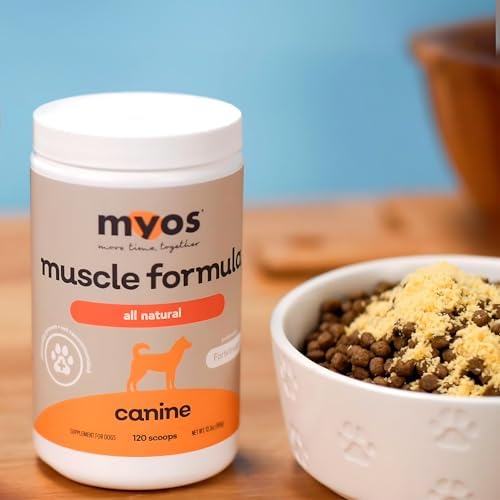 MYOS Canine Muscle Formula: recuperación más ágil tras actividad o lesión leve.