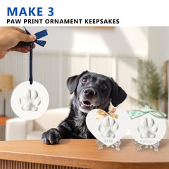 MYPAWLETS: kit completo para improntas de mascotas con instrucciones claras.