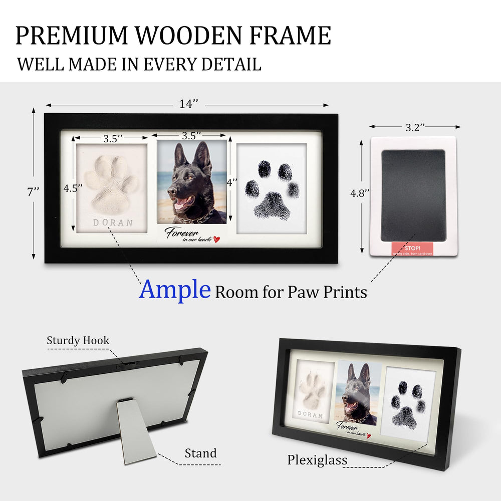 MYPAWLETS montaje-hazlo-tu-sencillo para preservar huellas de tu mascota.
